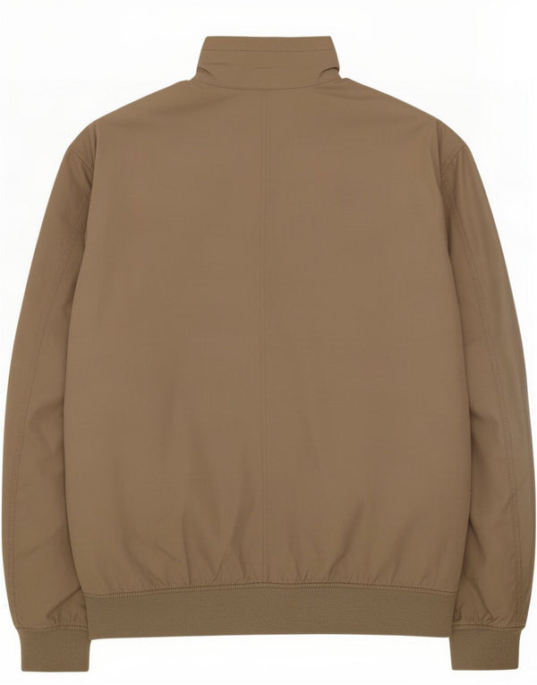 Geox Mens Respira Bomber Jacket UK 42 XL Brown Polyester