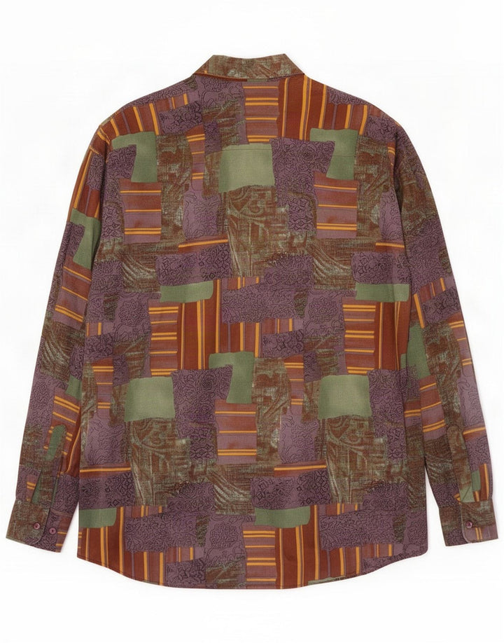 Angelo Litrico muška košulja velika raznobojna patchwork viskoza