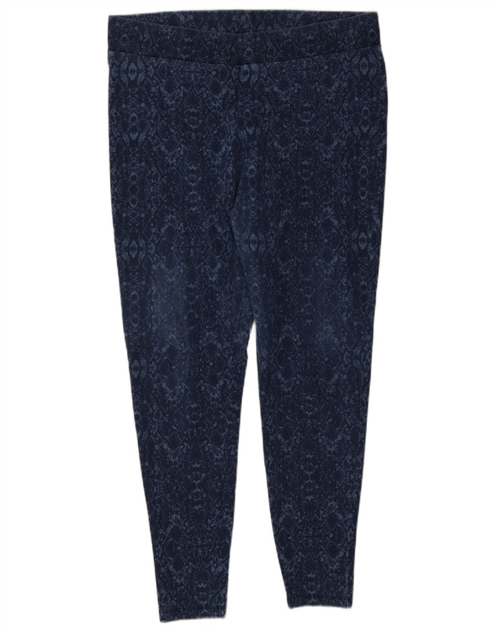 Marks & Spencer ženske tajice UK 18 XL plave Ikat