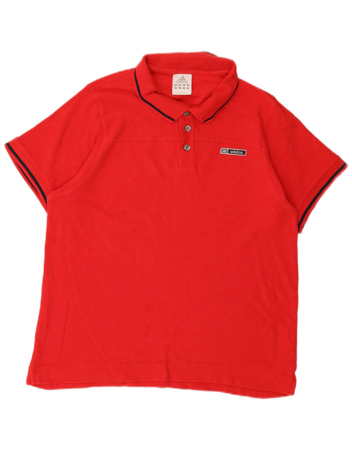Adidas muška polo majica velika crvena pamuk