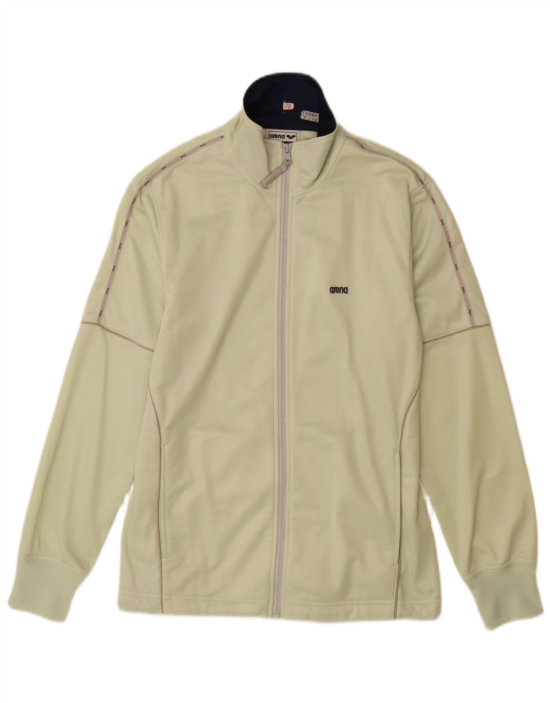 ARENA Ženska gornja jakna trenirke UK 12 Srednje zeleni poliester