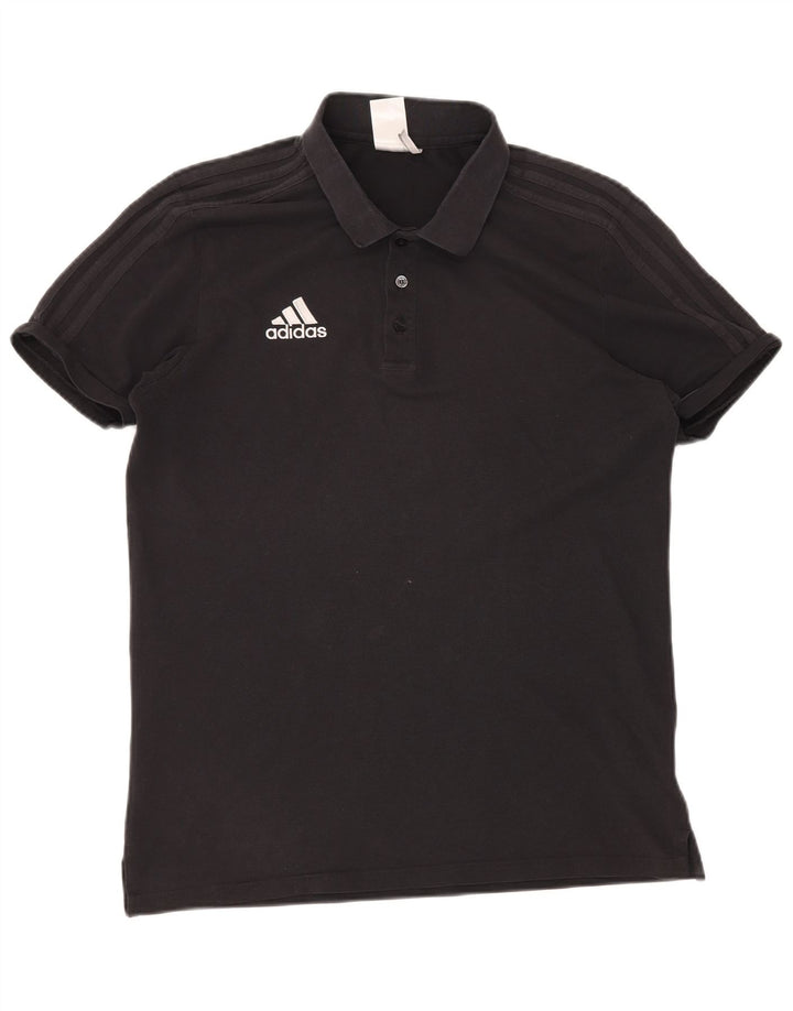 ADIDAS muška Climalite polo majica velika crna pamučna