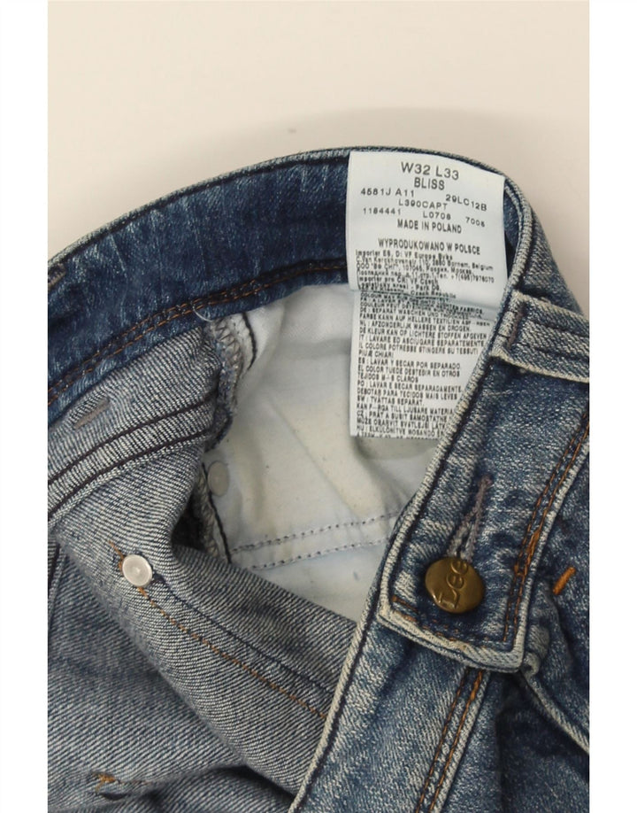 LEE ženske traperice Bliss Bootcut W32 L33 plavi pamuk