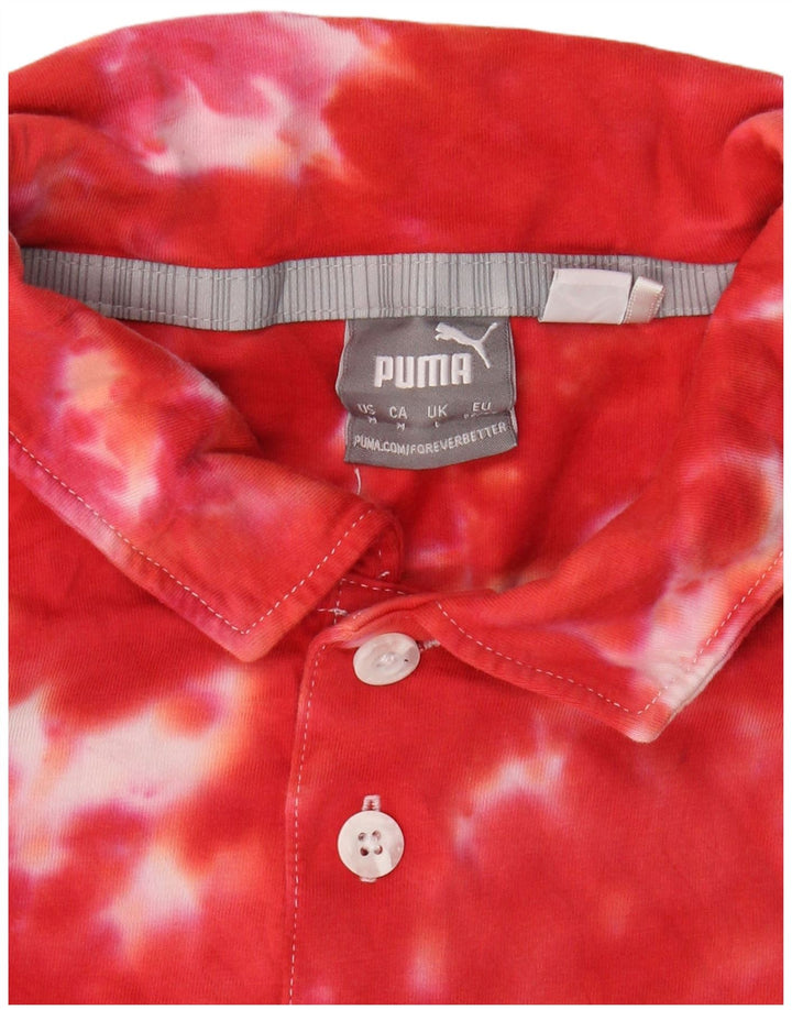 PUMA muška polo majica Large Red Tie Dye