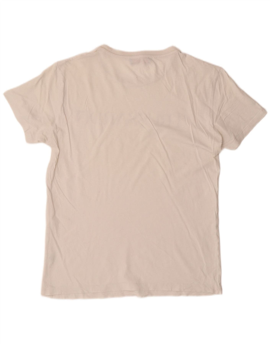 Trussardi Jeans muška majica kratkih rukava s grafičkim motivima srednje bijele boje