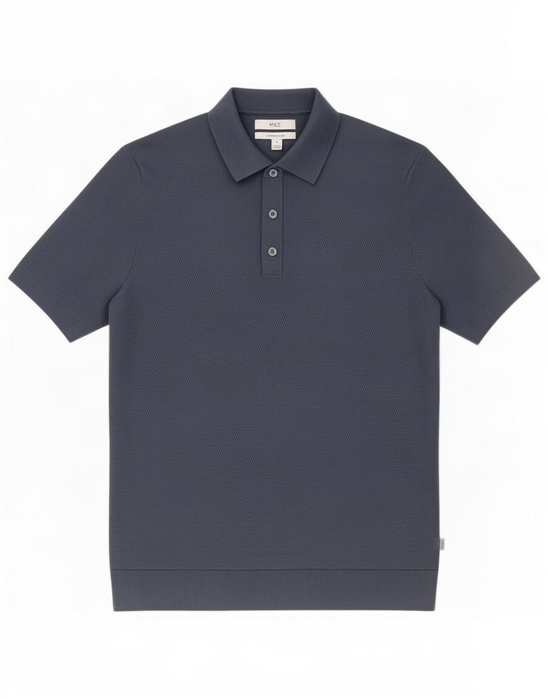 Marks & Spencer muška polo majica Srednje plavi pamuk