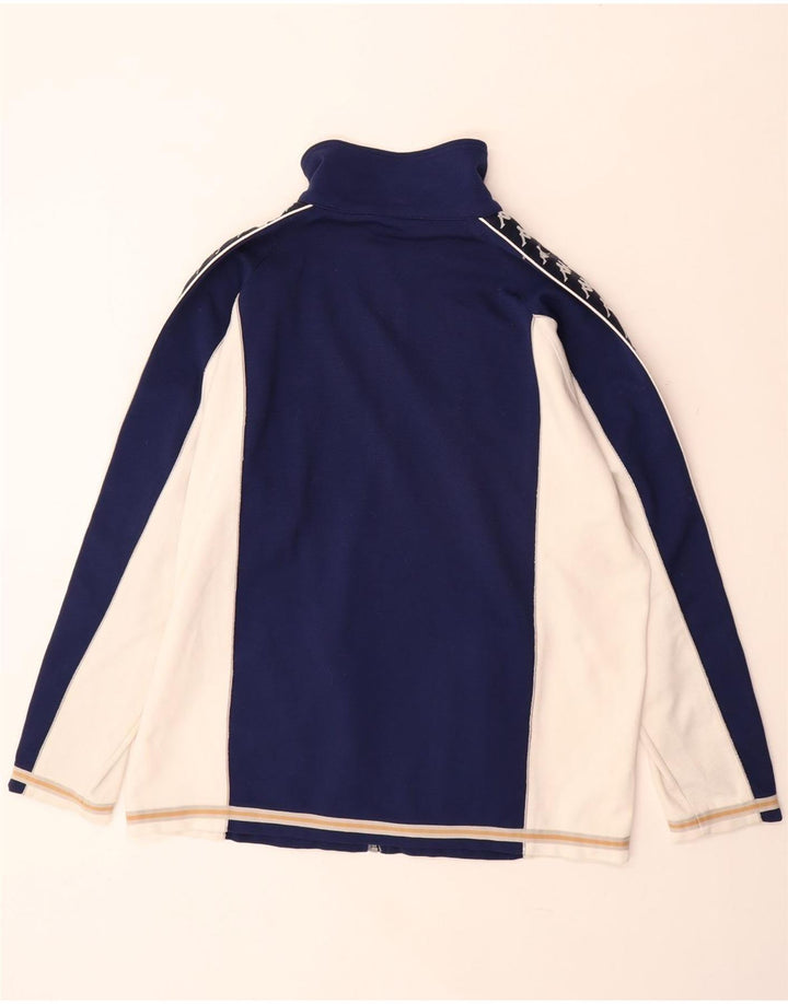 KAPPA muška trenirka s grafičkim motivima, gornja jakna XL tamnoplavi poliester