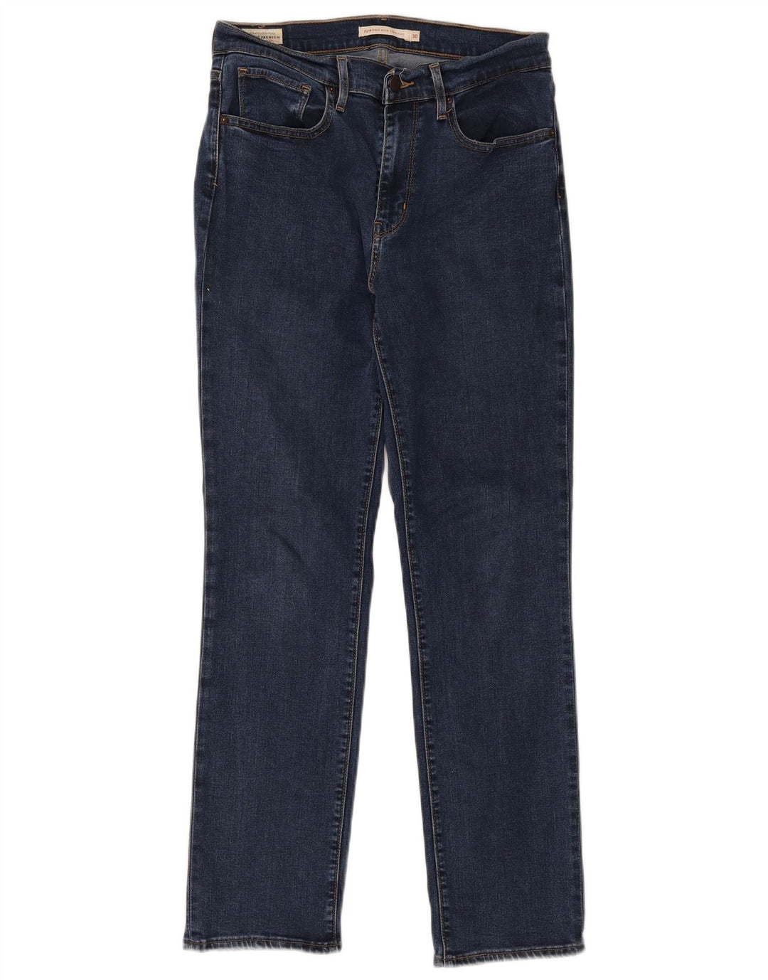 Levi's ženske ravne traperice visokog struka 724 W30 L30 plave