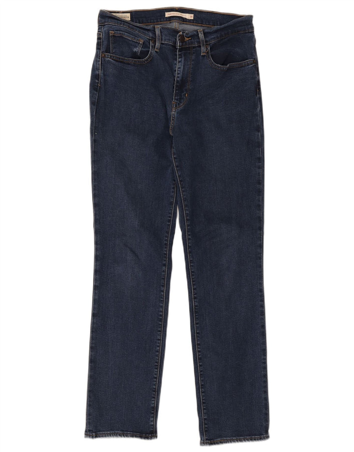 Levi's ženske ravne traperice visokog struka 724 W30 L30 plave
