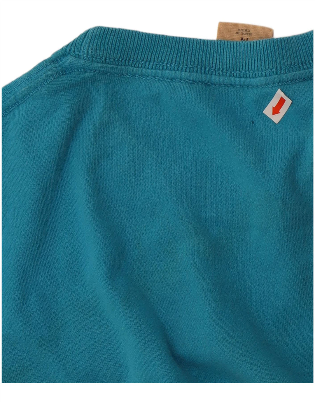 Hollister muška majica s grafičkim motivima srednje plavi pamuk