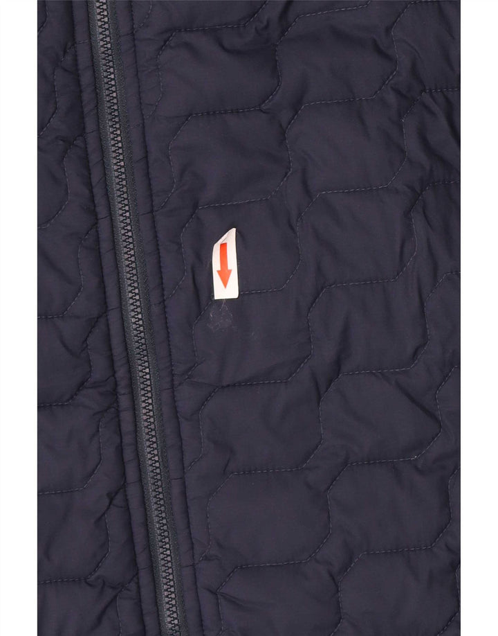 The North Face muška podstavljena jakna UK 40 Large tamnoplavi najlon