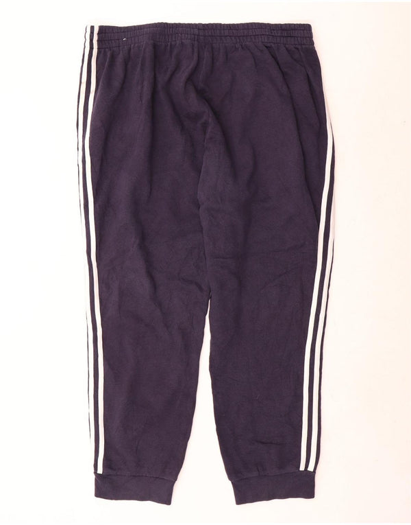 Adidas muška trenirka hlače Joggers 2XL tamnoplavi poliester