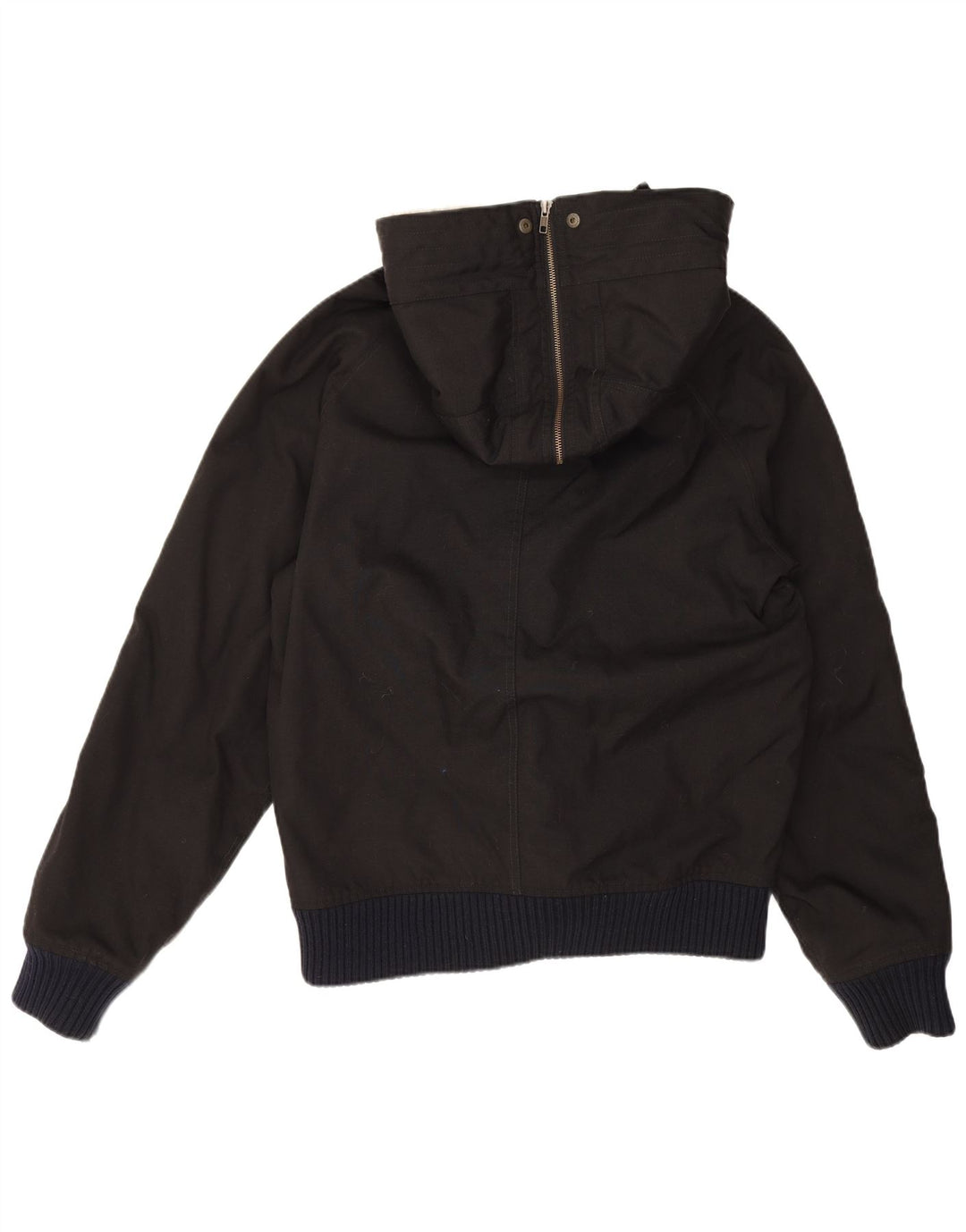 Woolrich muška podstavljena bomber jakna s kapuljačom UK 40 veliki crni poliamid