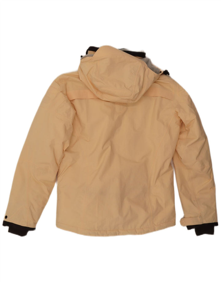 Ellesse ženska skijaška jakna s kapuljačom UK 12 Medium Yellow Polyamide