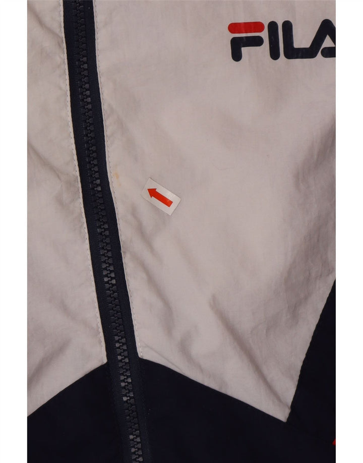 FILA ženska gornja jakna prevelike trenirke UK 6 XS tamnoplava boja