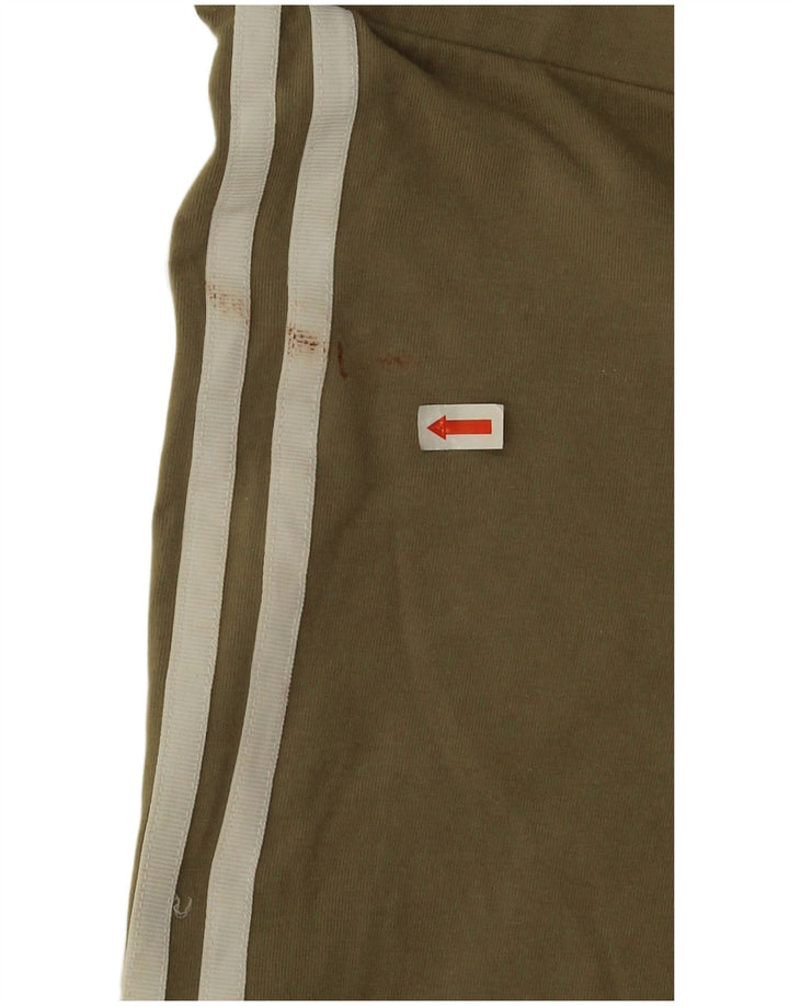 Adidas ženske tajice UK 12, srednji kaki pamuk