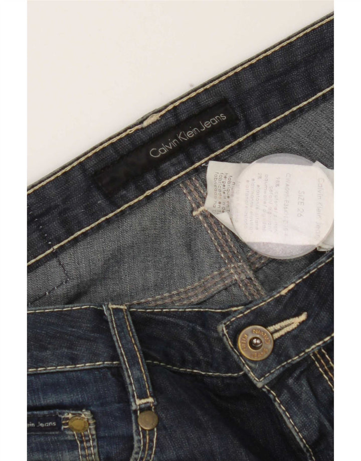 Calvin Klein ženske uske traperice W26 L33 plavi pamuk