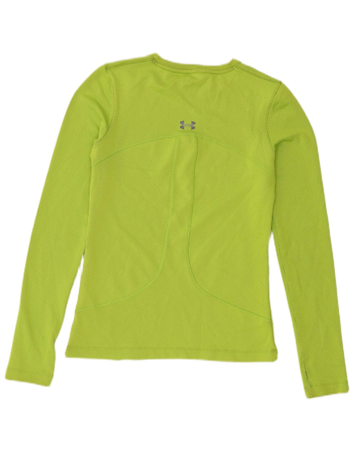 Ženska majica Under Armour Cold Gear dugih rukava UK 12 Srednje zeleni poliester
