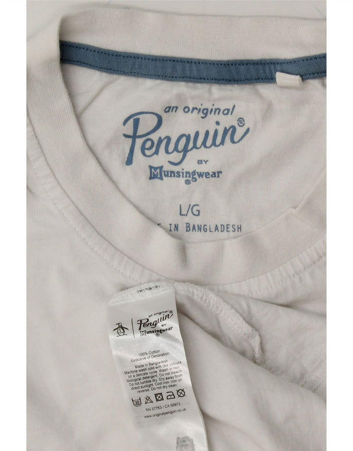 PENGUIN Muška majica kratkih rukava Pamuk s velikim bijelim točkicama