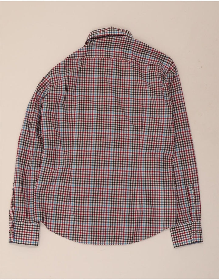 HUGO BOSS Muška uska košulja Srednji raznobojni gingham pamuk