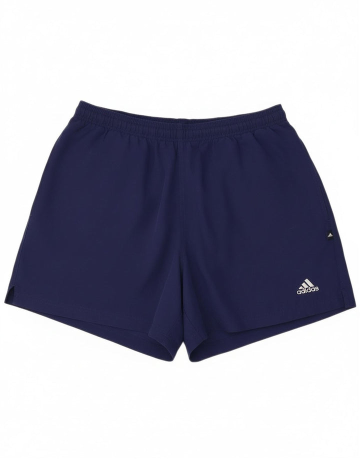 Adidas muške sportske kratke hlače velike tamnoplave poliesterske boje