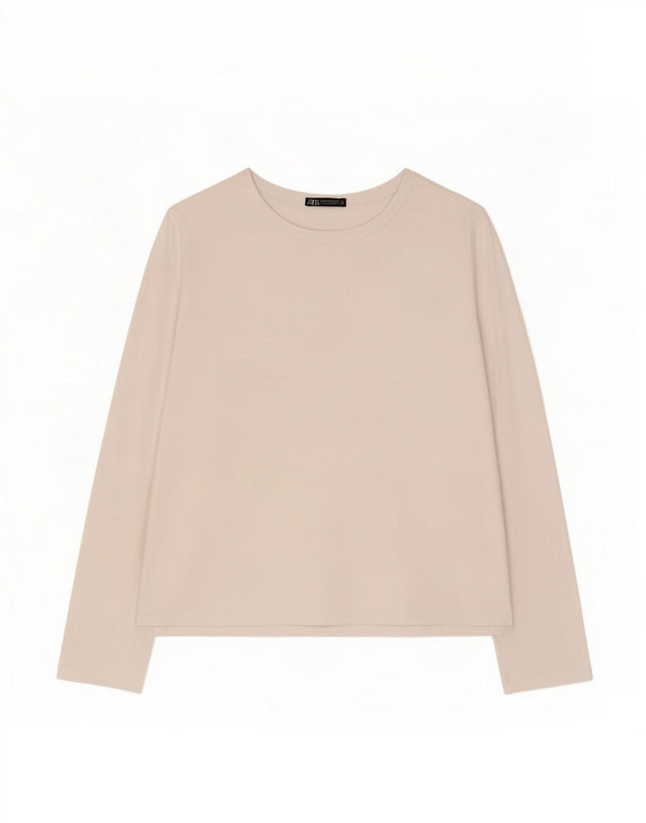 Zara ženska majica dugih rukava UK 18 XL bijela