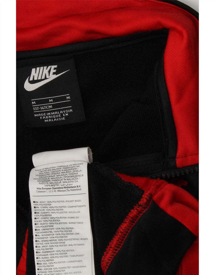 Nike Boys Gornja jakna trenirke 10-11 godina srednje crne boje