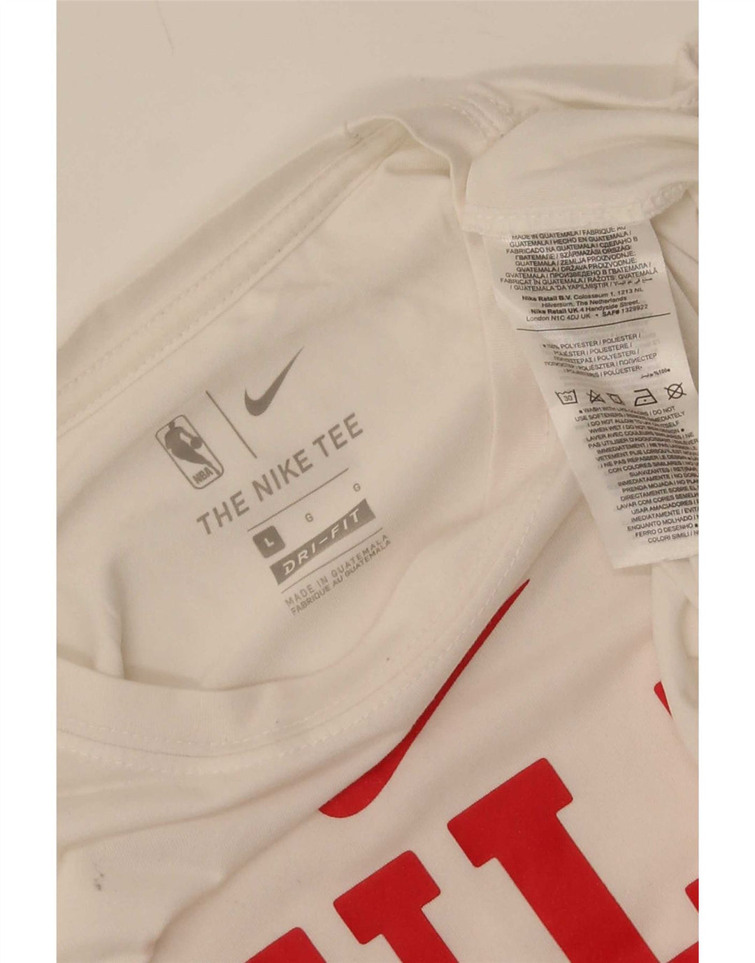Nike muška majica s grafikom dugih rukava Chicago Bulls, veliki bijeli poliester