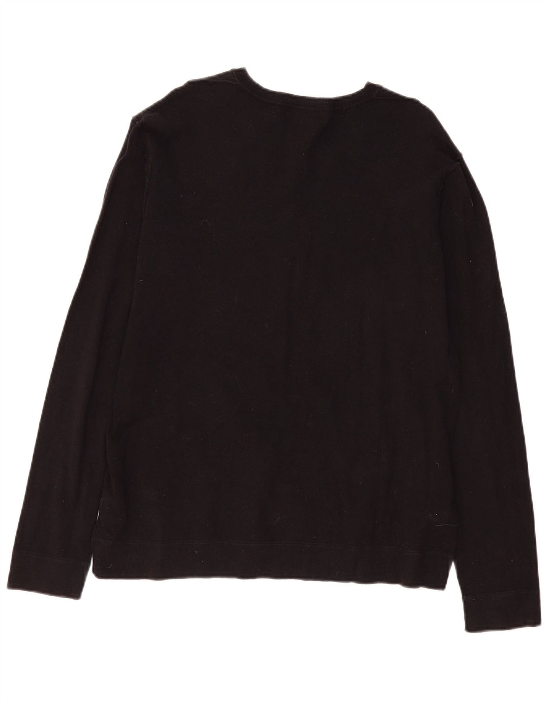 Zara muški pulover s V-izrezom XL crni