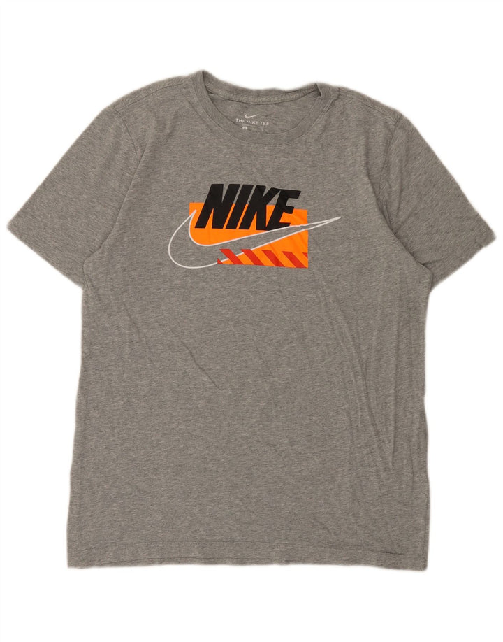 Nike muška majica s grafičkim motivima, srednje siva