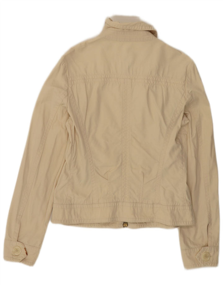 Burberry ženska bomber jakna UK 14 srednje bež pamuk