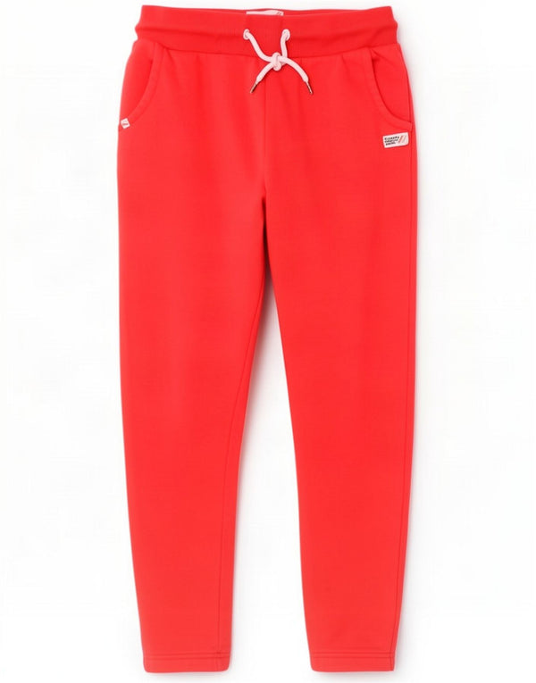 Superdry Ženska trenirka Hlače Joggers UK 14 Large Red Cotton