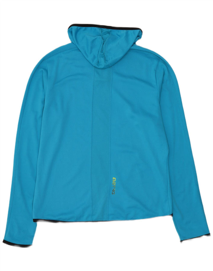 PUMA Muška trenirka s kapuljačom i izrezom s patentnim zatvaračem Gornja XL plava poliesterska majica