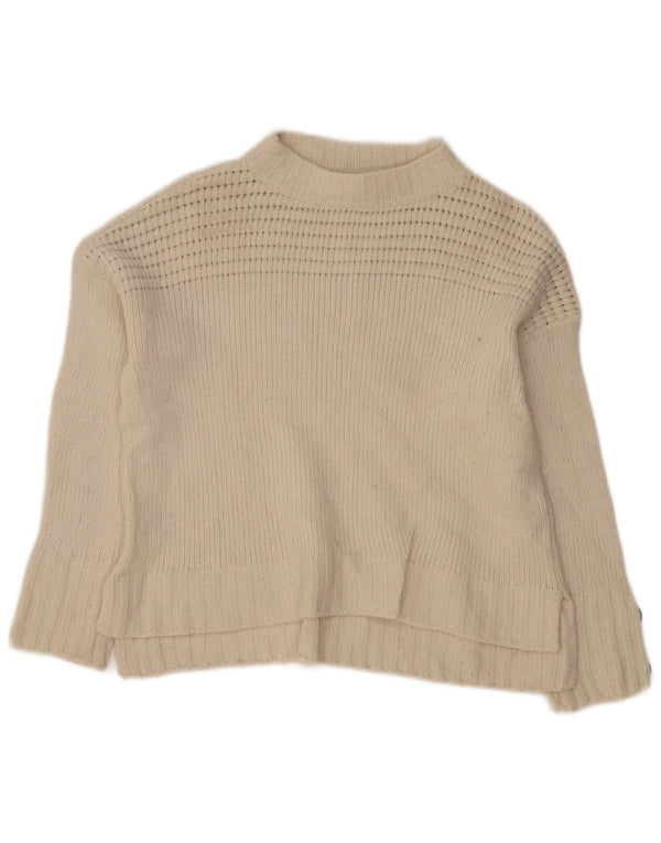 MASSIMO DUTTI Ženski džemper s kornjačičastim ovratnikom UK 6 XS Off White