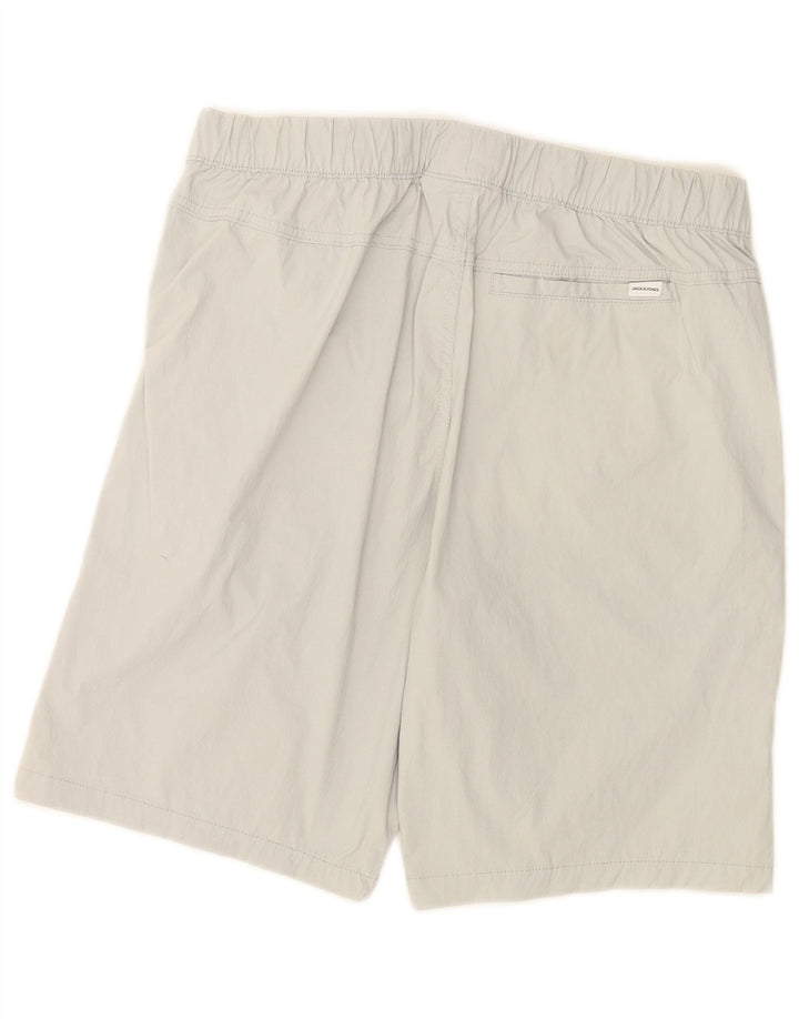 Jack & Jones muške chino kratke hlače velike W34 sivi najlon