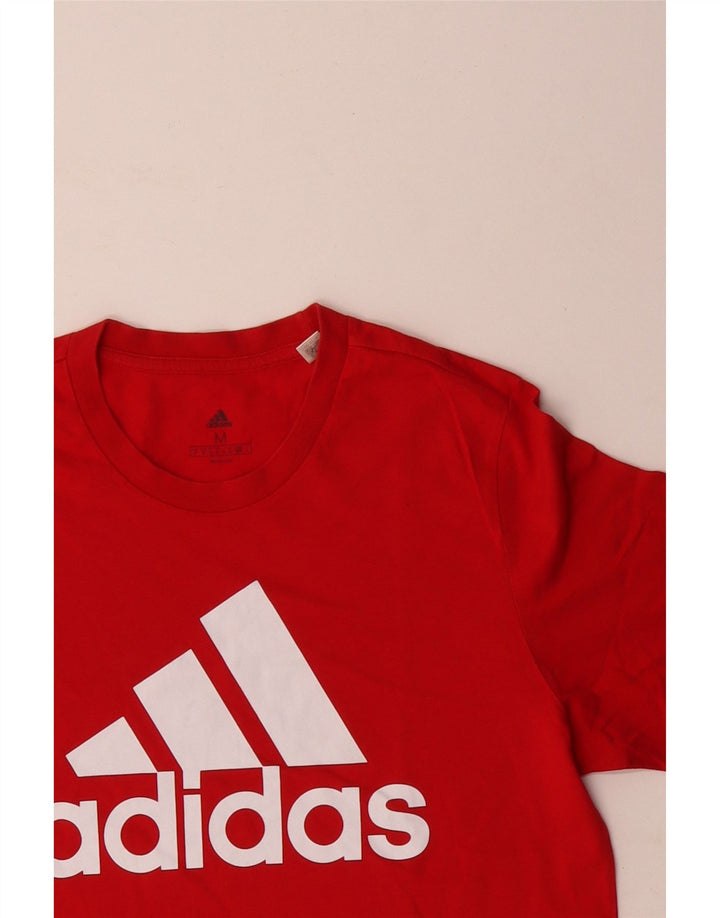 Adidas muška majica kratkih rukava srednje veličine, crveni pamuk