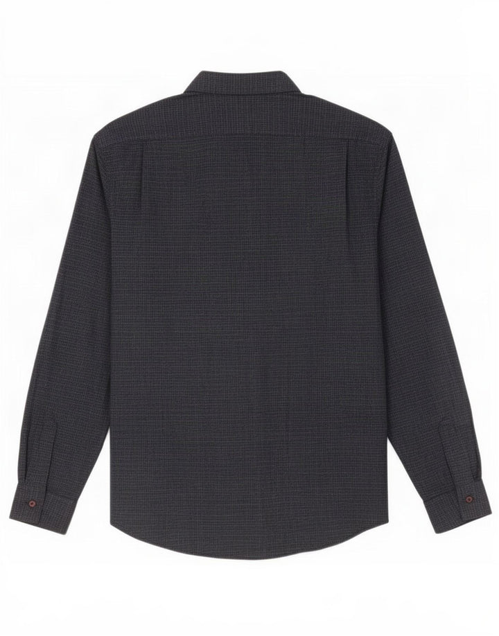 Benetton muška košulja XL tamnoplava gingham