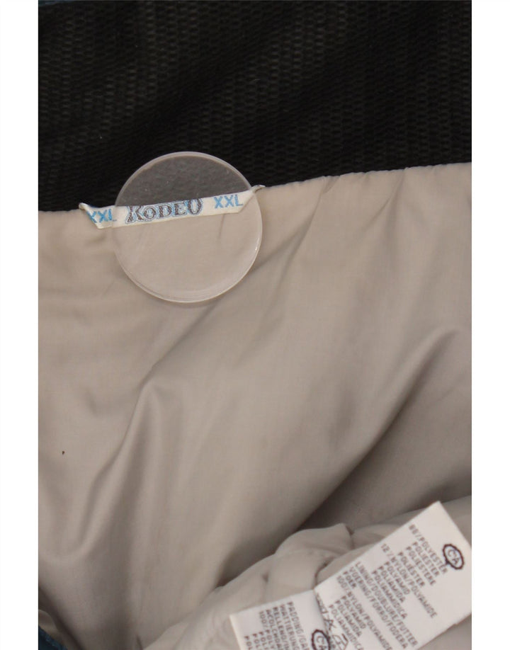 C&A muška vjetrovka s patentnim zatvaračem jakna UK 44 2XL plava zimska poliesterska boja