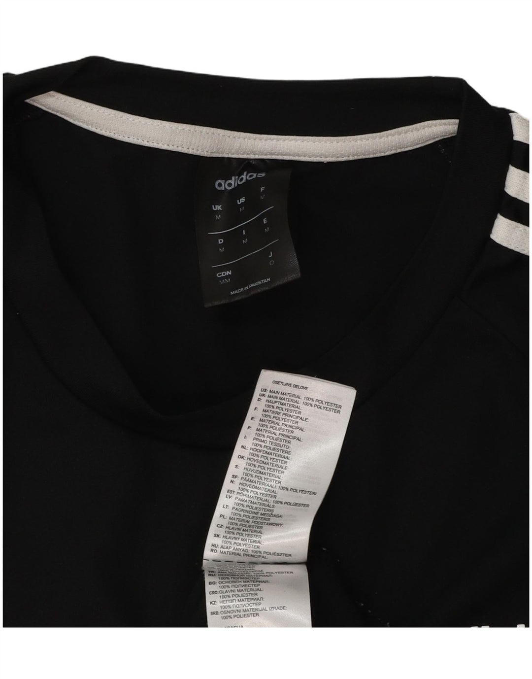 Adidas muška Climalite majica kratkih rukava srednji crni poliester