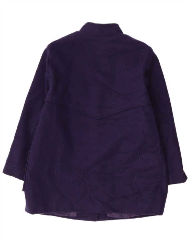 Vintage ženski kaput UK 14 Srednje tamnoplavi