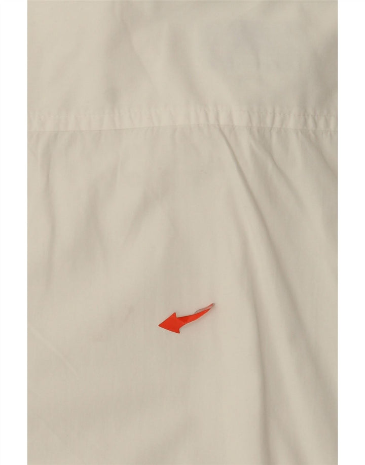 Stefanel muška košulja kratkih rukava srednje veličine od bijelog pamuka