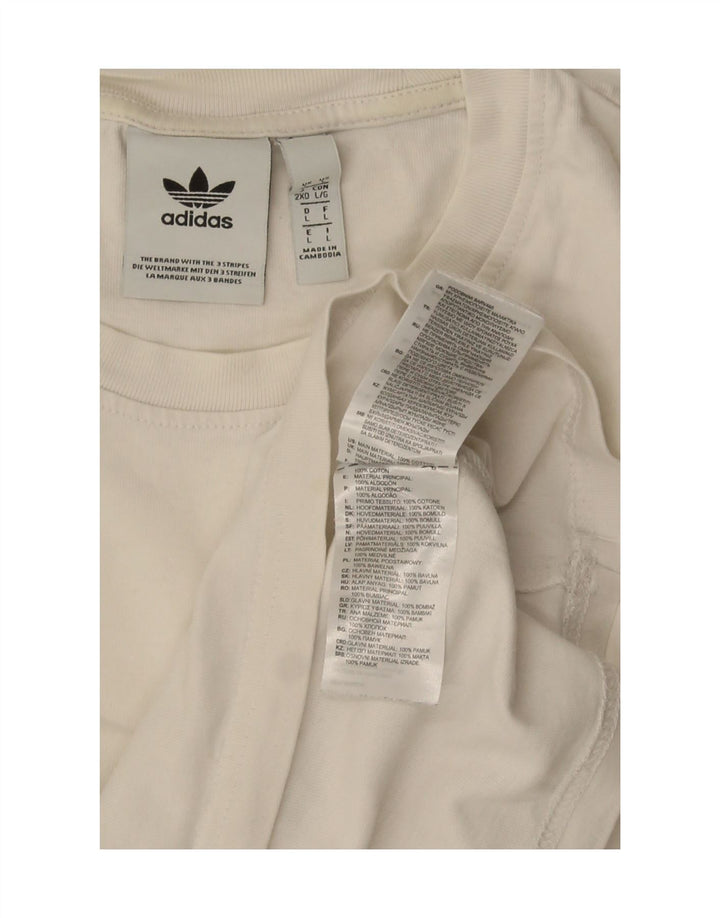 Adidas muška majica kratkih rukava, veliki bijeli pamuk