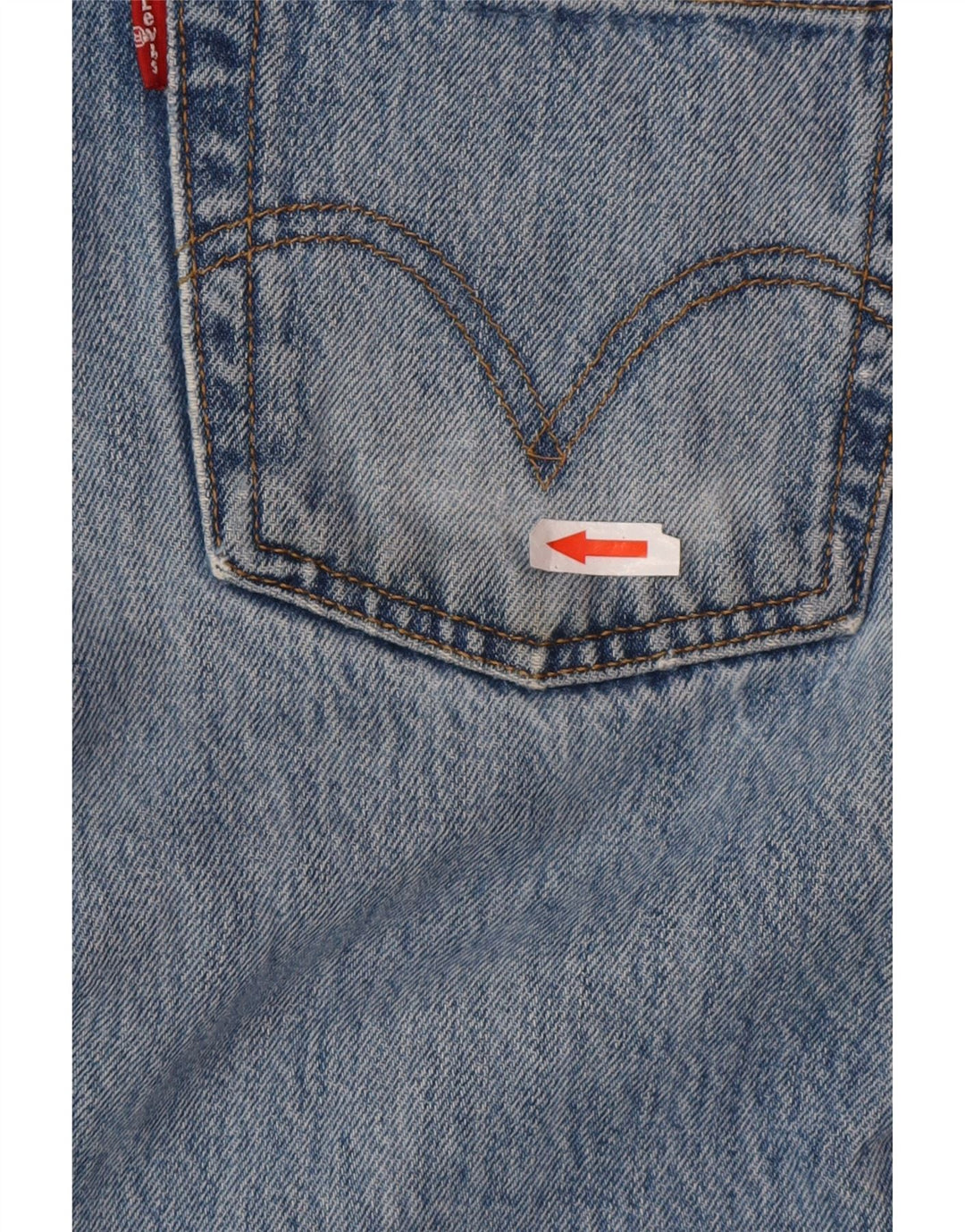 Levi's muške 501 ravne traperice W30 L32 plavi pamuk