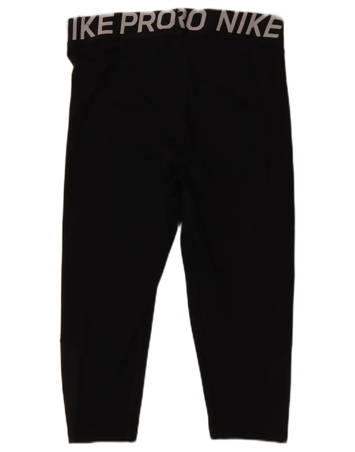 Nike ženske Dri Fit Capri tajice UK 18 XL crni poliester