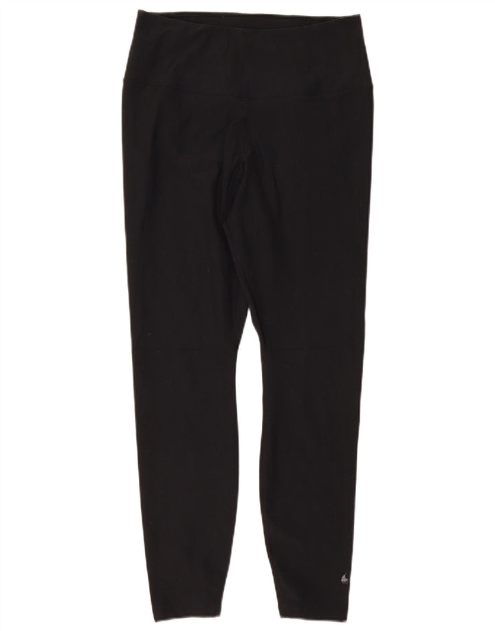 Nike Ženske Dri Fit Leggings UK 14 Veliki crni poliester