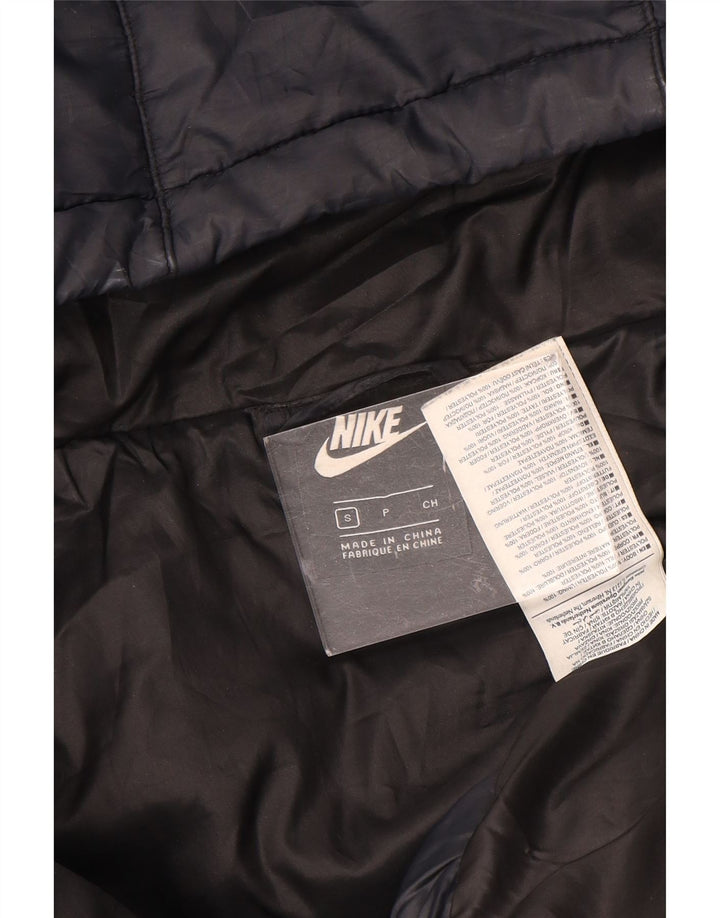 Nike Ženska podstavljena jakna s kapuljačom UK 10 Mala crna poliester
