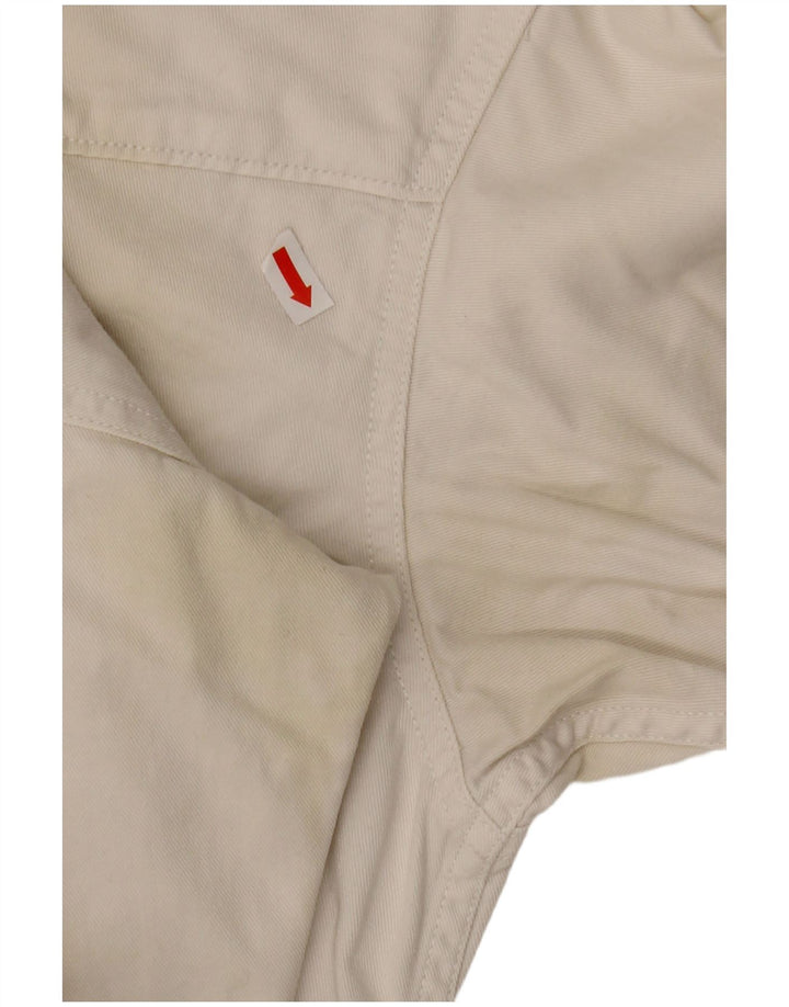 Lee ženska traper košulja UK 14 Srednje bijeli pamuk