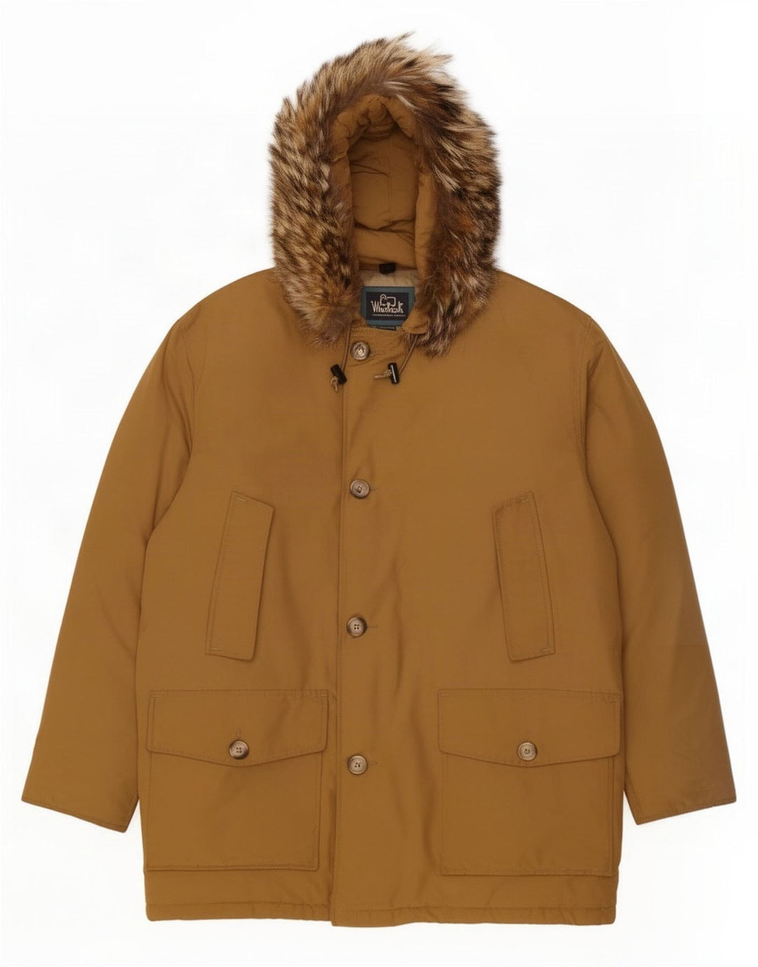 Woolrich muška parka jakna s kapuljačom UK 40 Large Beige