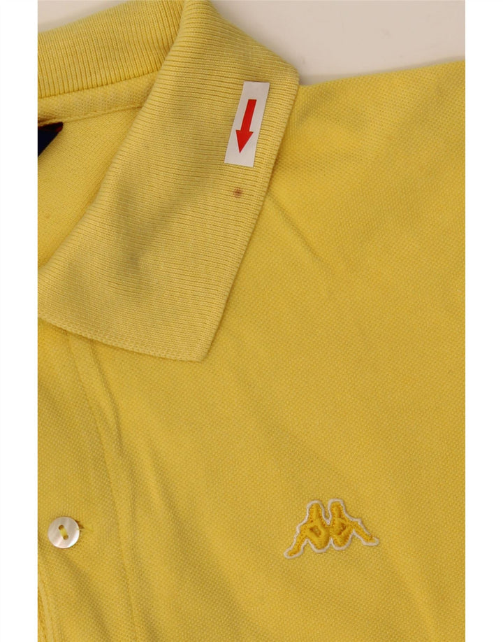Kappa muška polo majica velika žuta pamučna
