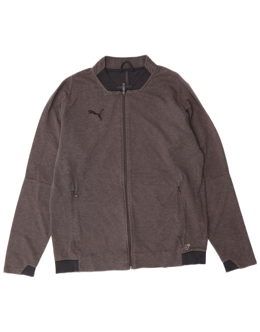 Puma muška gornja jakna trenirke Large Grey Cotton